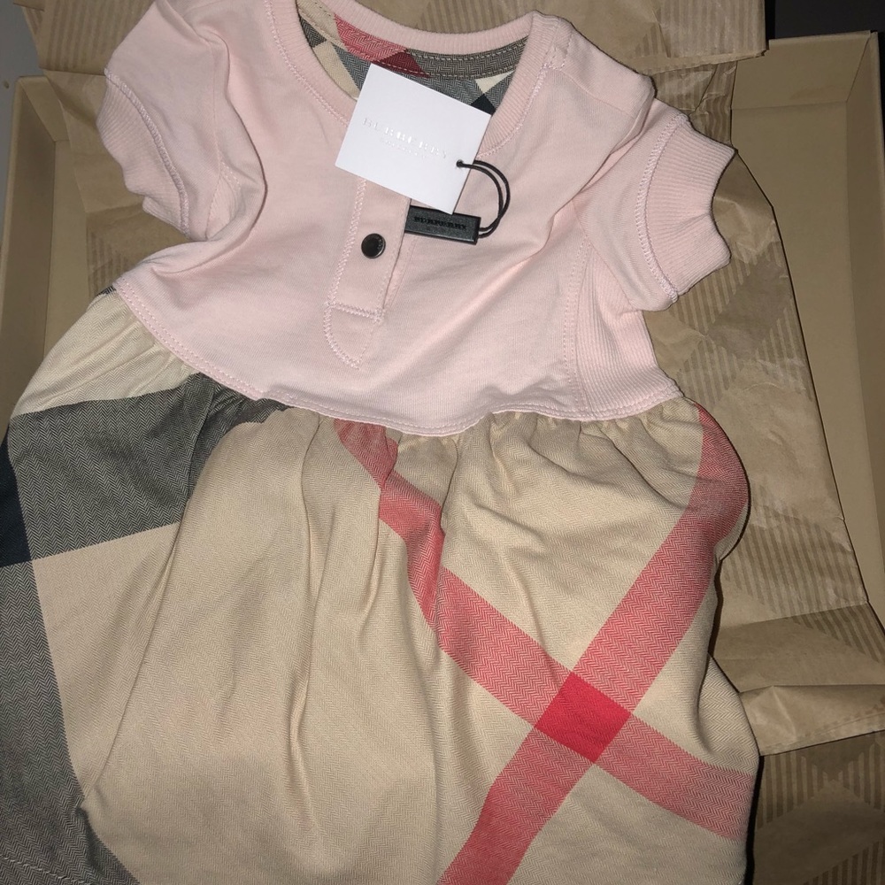 Burberry dress for your princess 😊